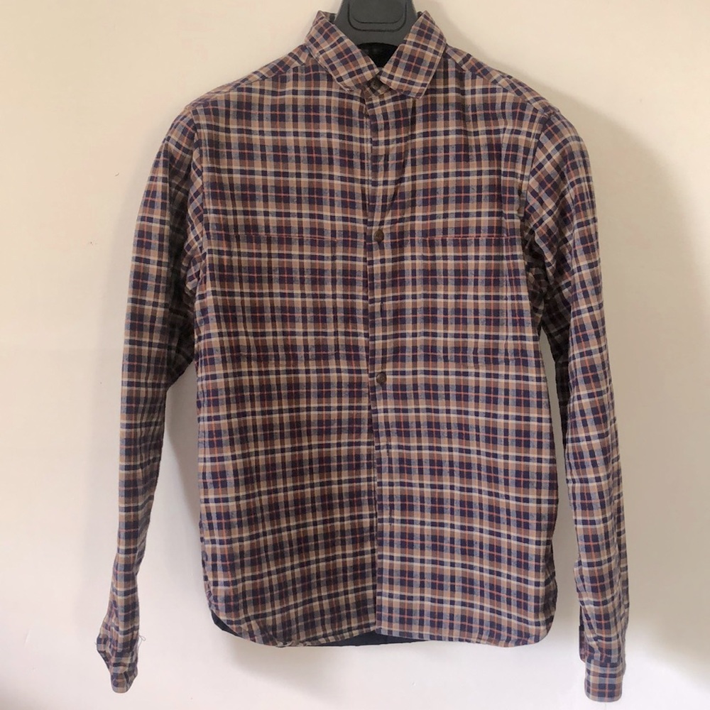 Steven Alan flannel short S